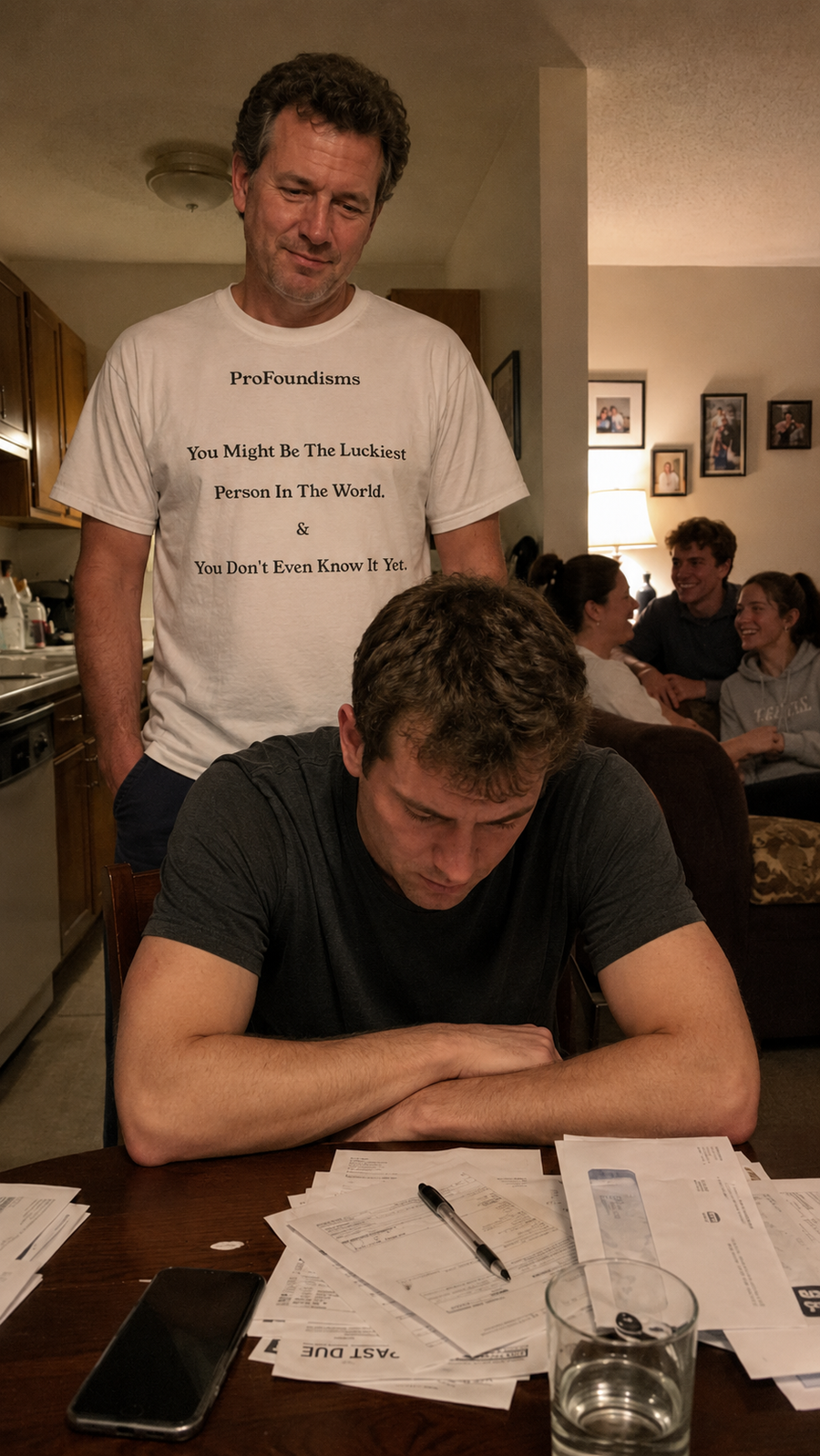 Luckiest Person In The World T-Shirt